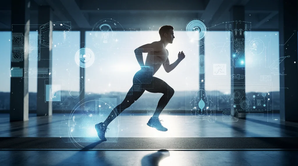 AI-powered fitness coaching: Optimizing workouts with intelligent technology.