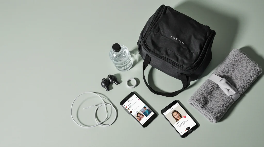 Using ChatGPT for fitness planning with workout essentials.