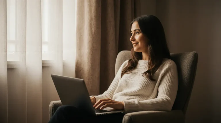 A person reflecting on their journey of using AI as a thinking partner.