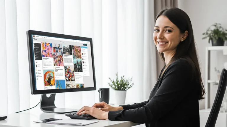 A step-by-step guide on using AI for social media content.