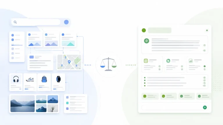 Google AI Mode vs ChatGPT Search comparison for AI-powered research
